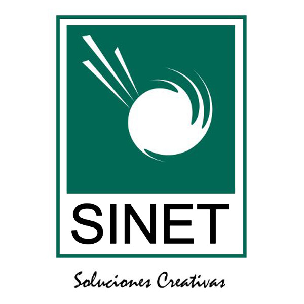 Sinet logo for software development and tech branding