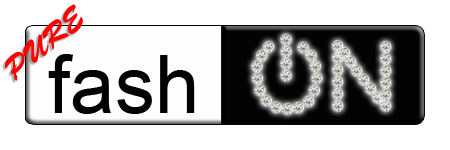 Pure Fashon logo designed for retail fashion company branding and marketing