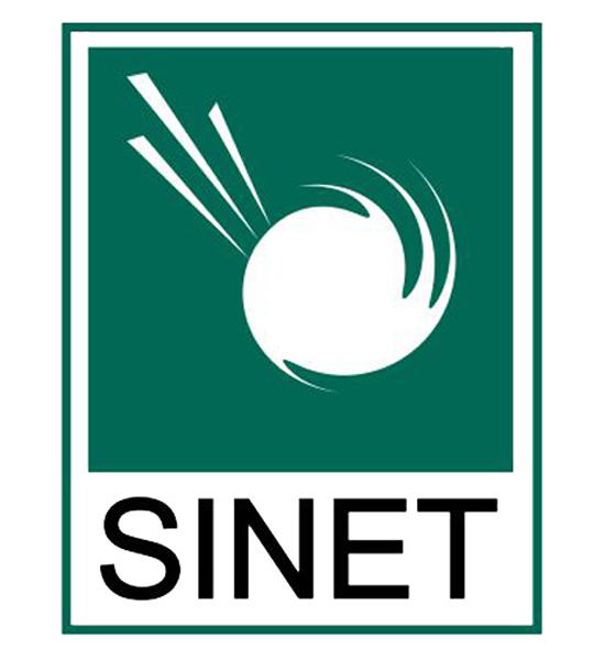 Sinet logo designed for brand identity and visual presence