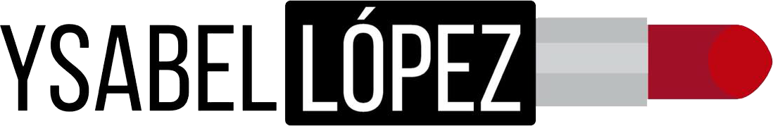 Ysabel Lopez makeup artist logo featured on personal website and digital marketing campaign